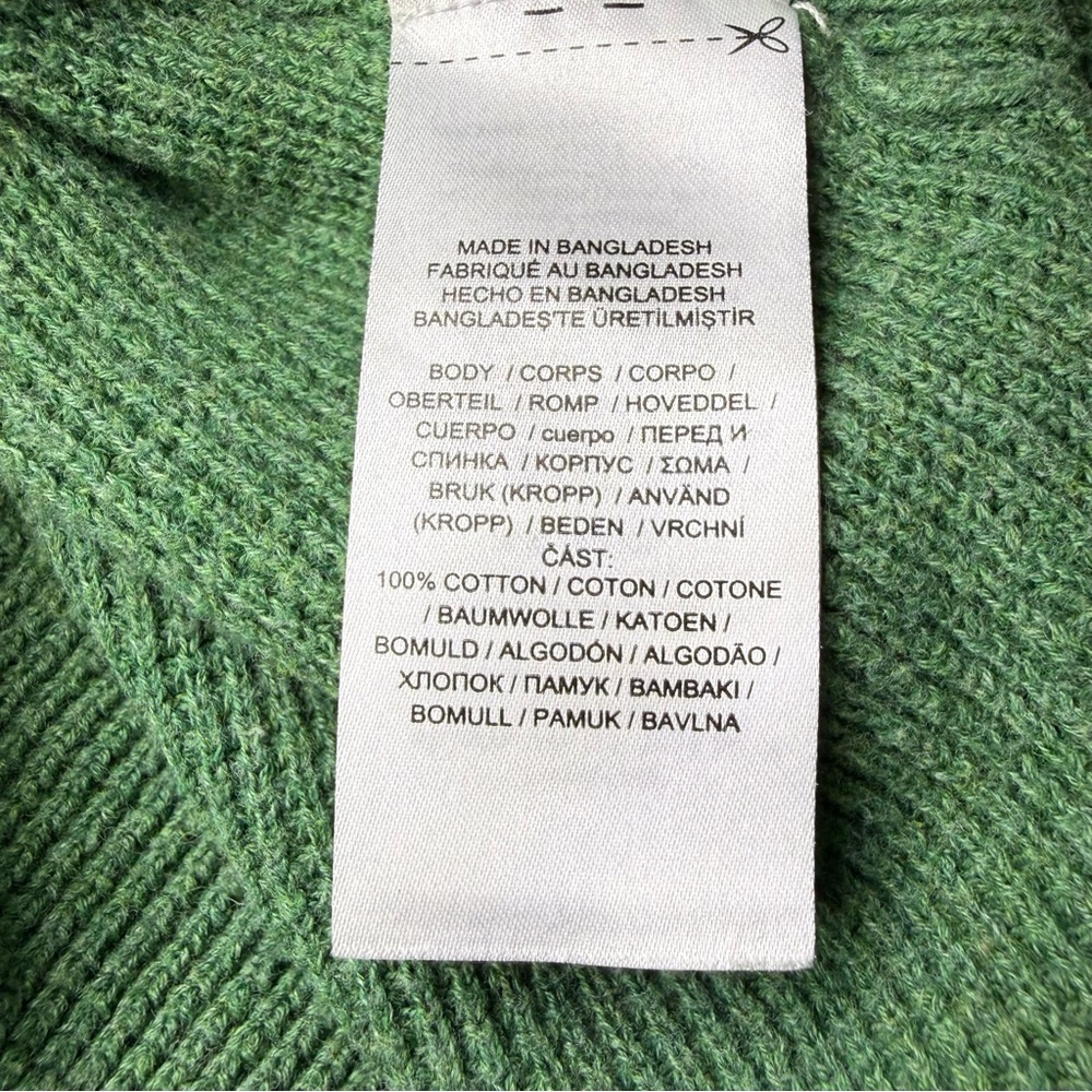 Lauren Ralph Lauren Green Cowl Neck Sweater - Picture 5 of 5